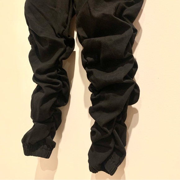 SHEIN Curve 1XL Ruched Joggers Draw String Black - Picture 4 of 9